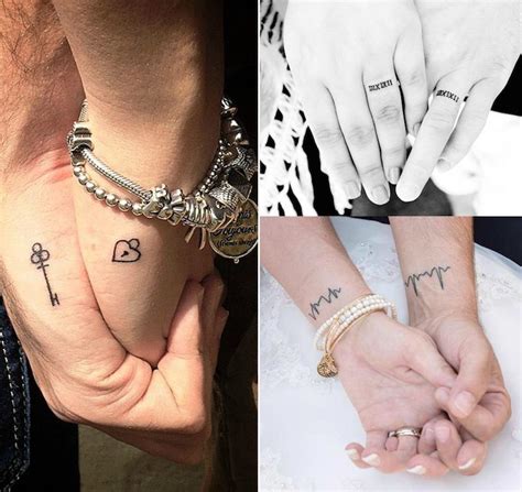 tatouage pour couple en commun|symbolic tattoos for couples.